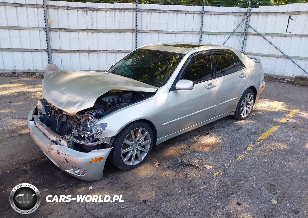 2002 Lexus Is 300 VIN:JTHBD192320039772 - 2
