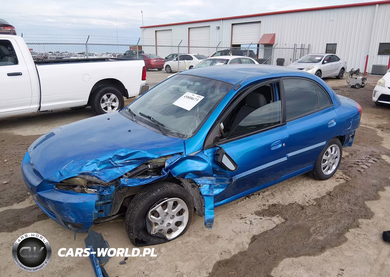 2003 Kia Rio VIN:KNADC125X36228982 - 2