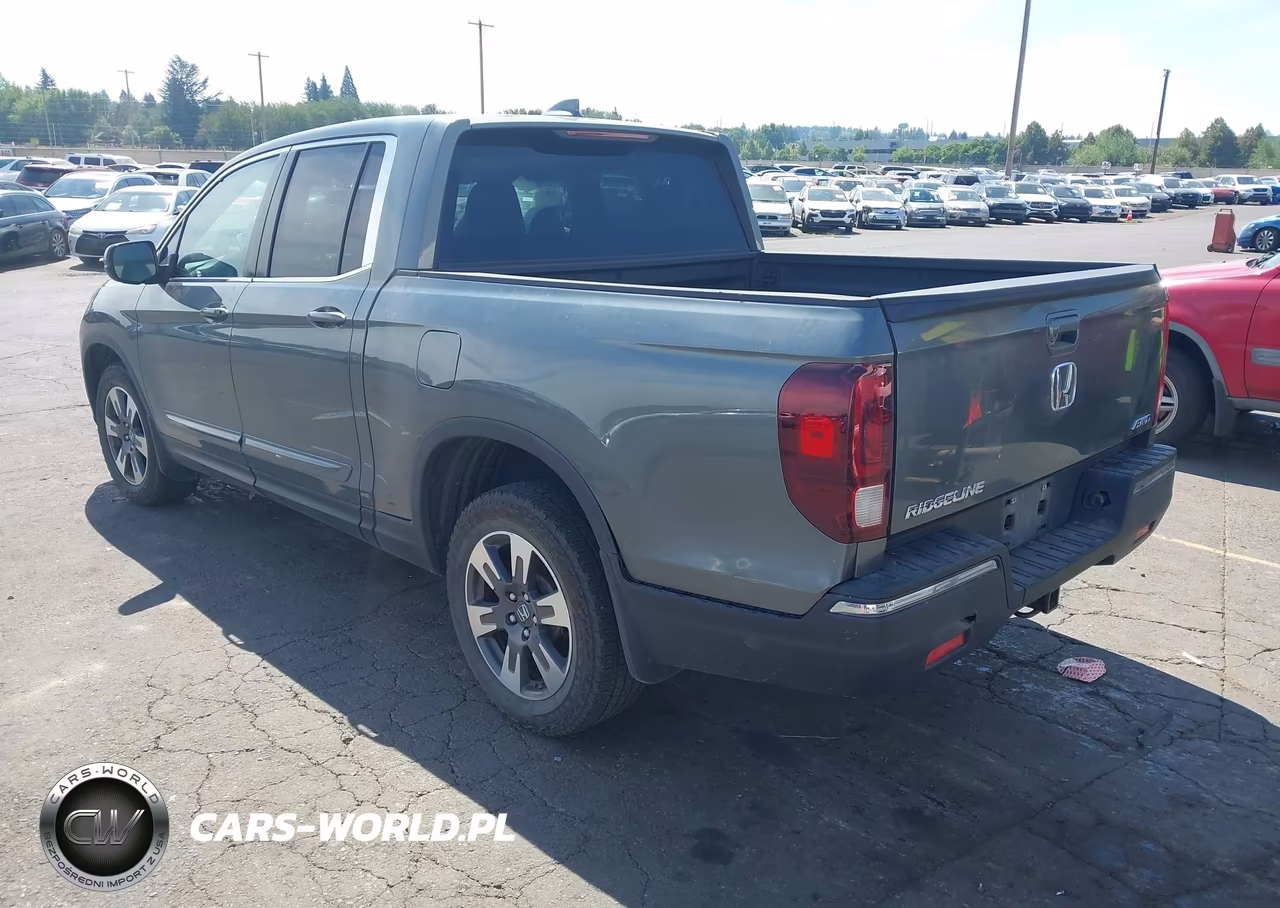 2018 Honda Ridgeline Rtl-T VIN:5FPYK3F62JB005379 - 3