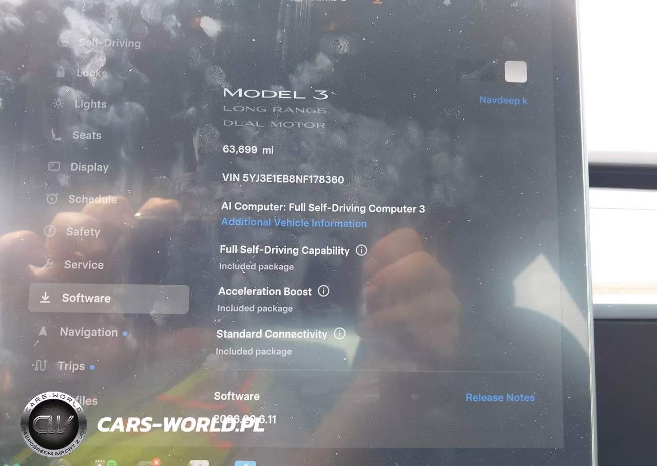 2022 Tesla Model 3 Long Range Dual Motor All-Wheel Drive VIN:5YJ3E1EB8NF178360 - 18