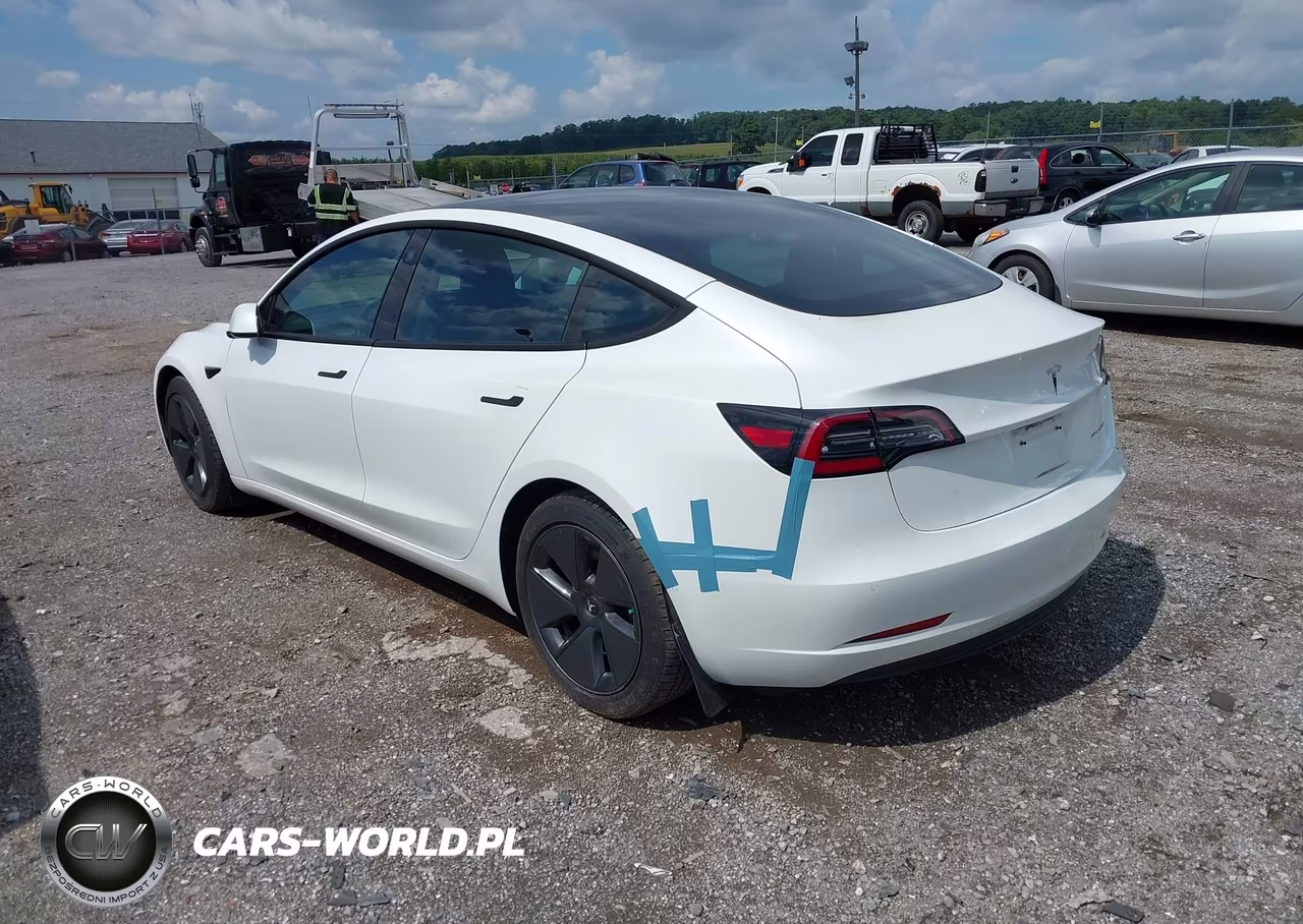 2022 Tesla Model 3 Long Range Dual Motor All-Wheel Drive VIN:5YJ3E1EB8NF178360 - 3