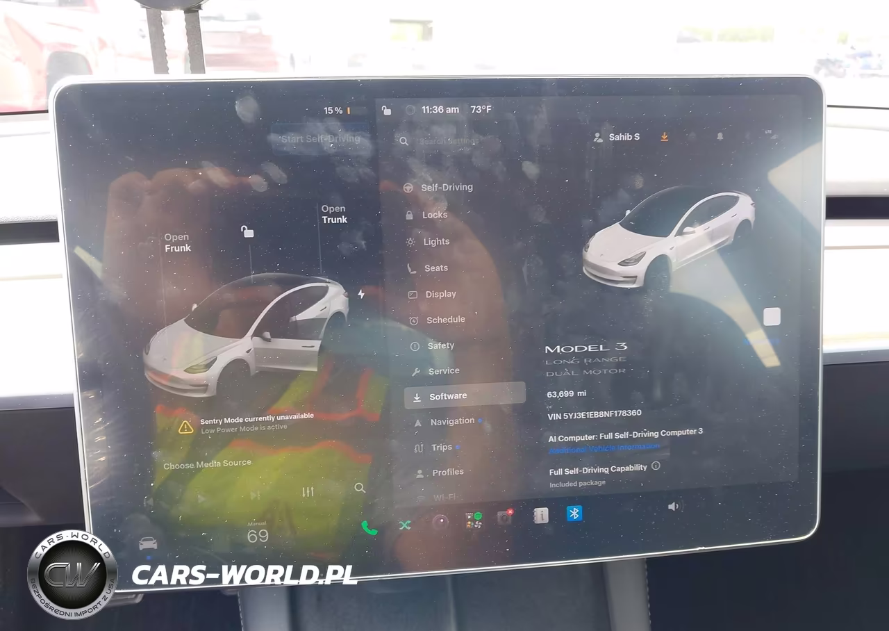 2022 Tesla Model 3 Long Range Dual Motor All-Wheel Drive VIN:5YJ3E1EB8NF178360 - 7