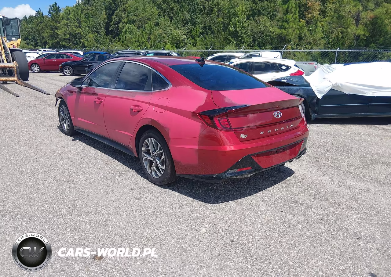 2023 Hyundai Sonata Sel VIN:KMHL64JAXPA292394 - 3