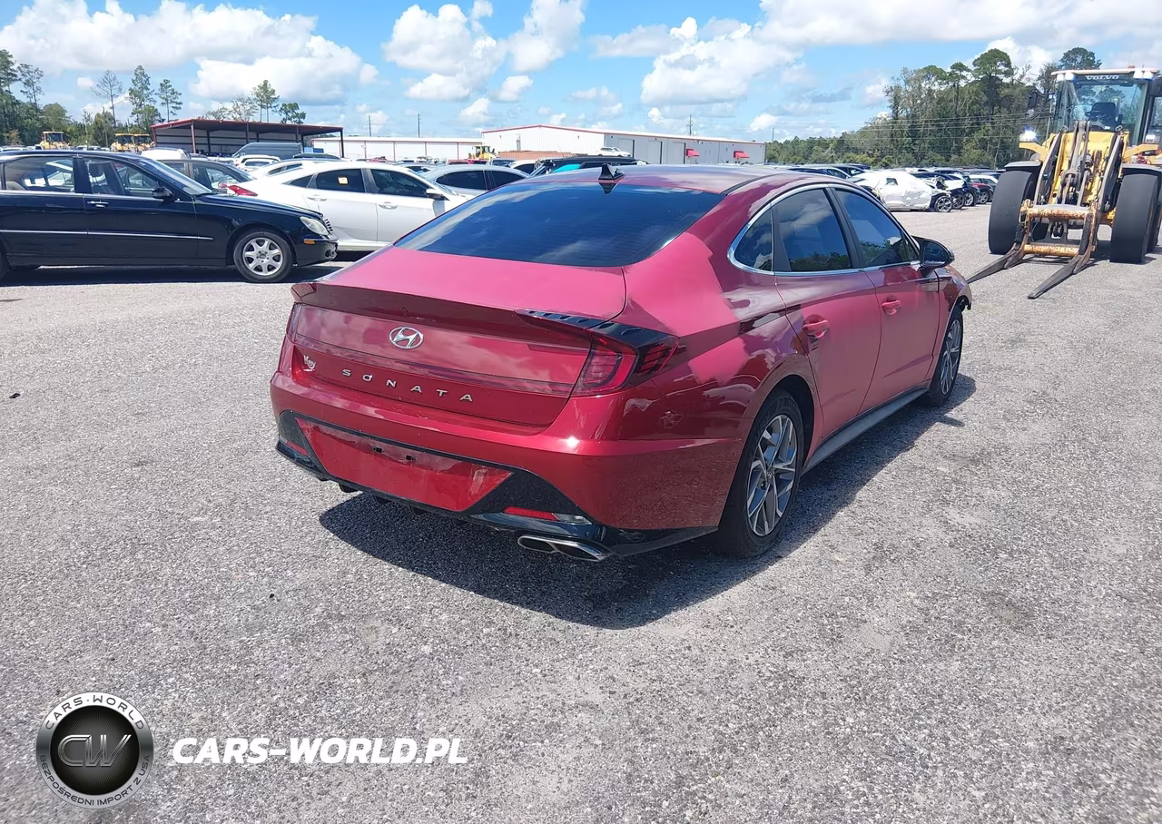 2023 Hyundai Sonata Sel VIN:KMHL64JAXPA292394 - 4
