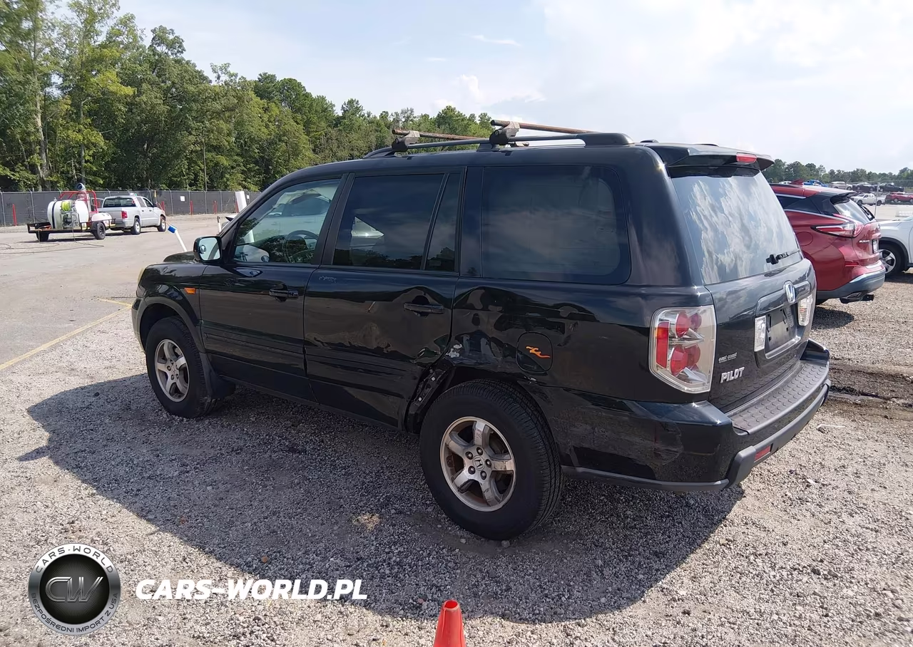 2008 Honda Pilot Ex-L VIN:5FNYF28558B029391 - 3