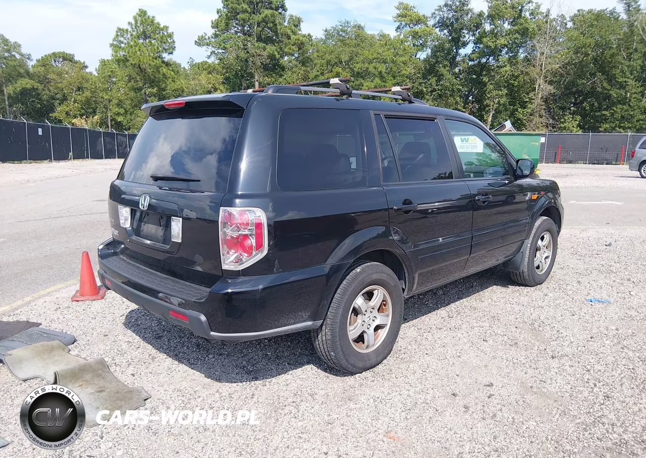 2008 Honda Pilot Ex-L VIN:5FNYF28558B029391 - 4