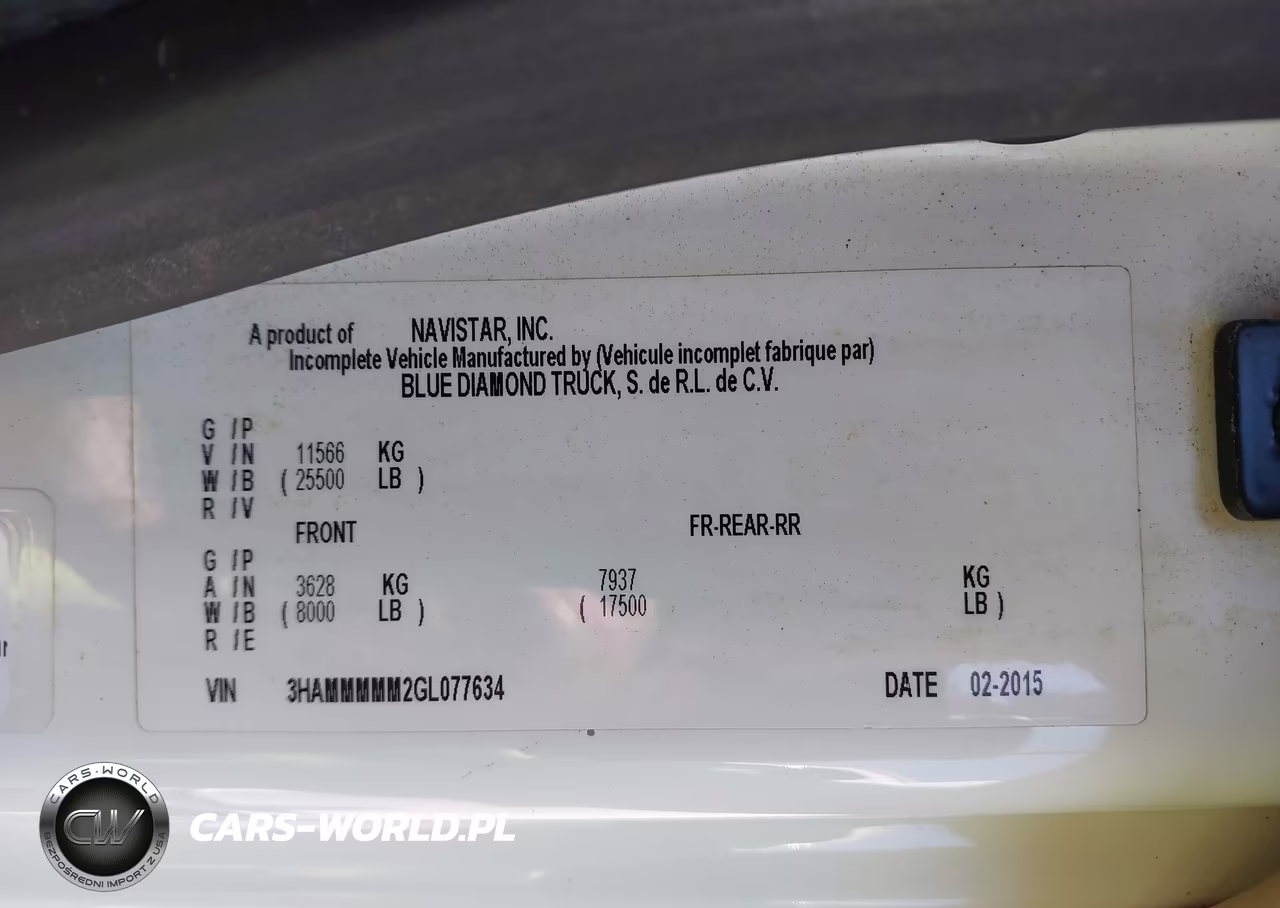 2016 International 4000 4300 VIN:3HAMMMMM2GL077634 - 8