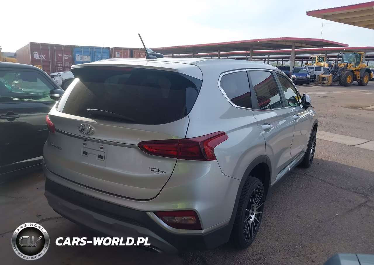 2019 Hyundai Santa Fe Se VIN:5NMS23AD0KH043262 - 4