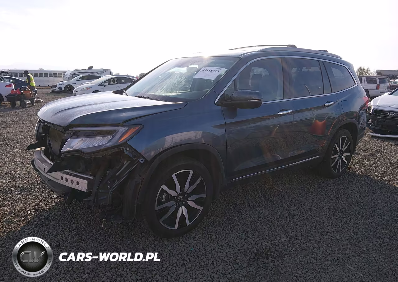 2019 Honda Pilot Touring VIN:5FNYF6H99KB011011 - 2