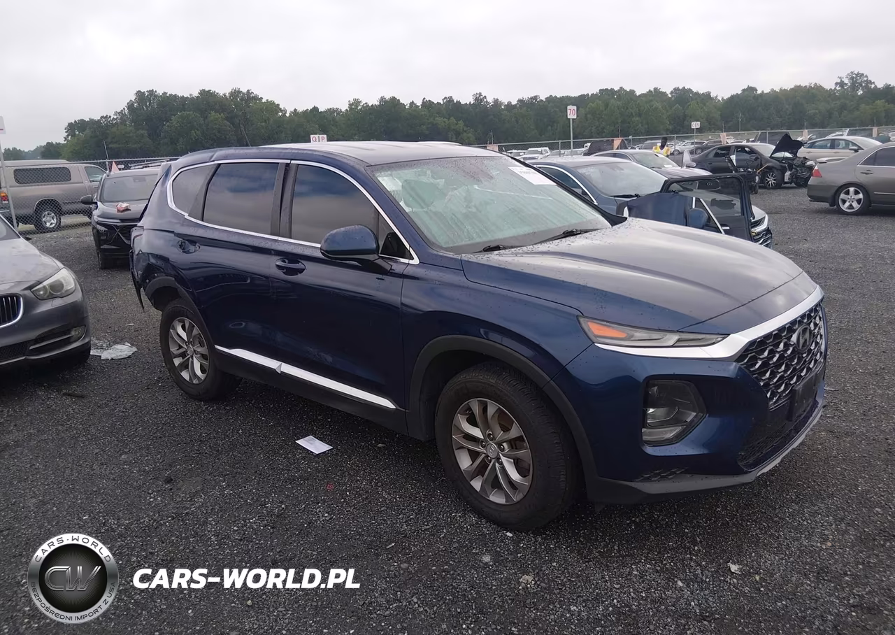 2019 Hyundai Santa Fe Se VIN:5NMS2CAD1KH119622 - 1