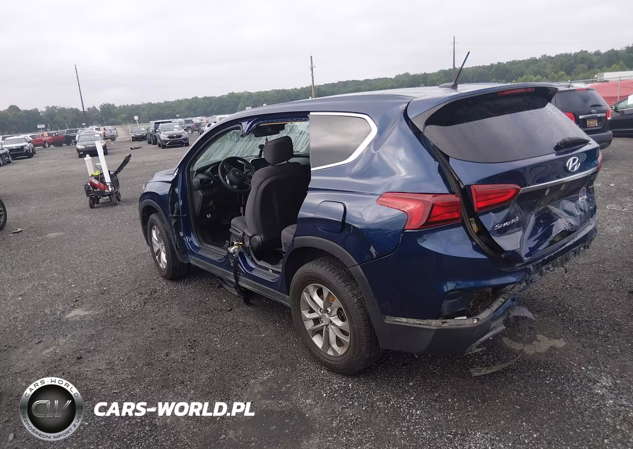 2019 Hyundai Santa Fe Se VIN:5NMS2CAD1KH119622 - 3