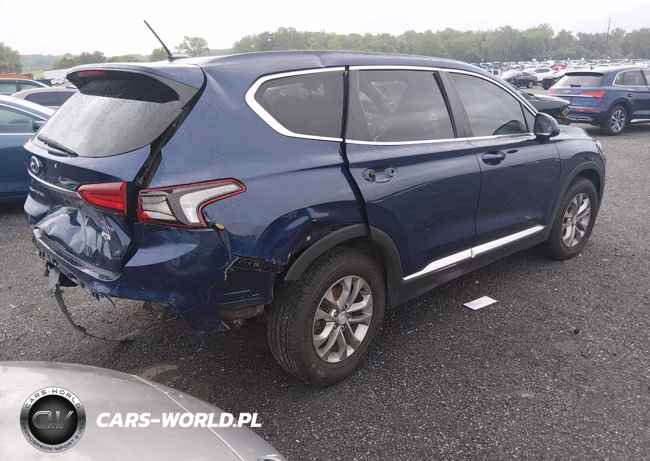 2019 Hyundai Santa Fe Se VIN:5NMS2CAD1KH119622 - 4