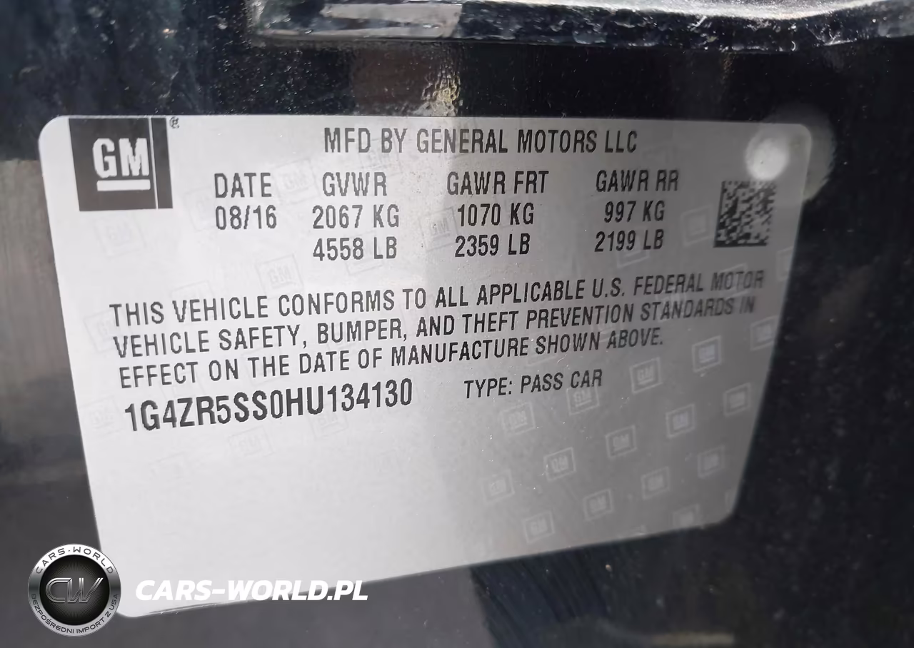 2017 Buick Lacrosse Premium VIN:1G4ZR5SS0HU134130 - 9
