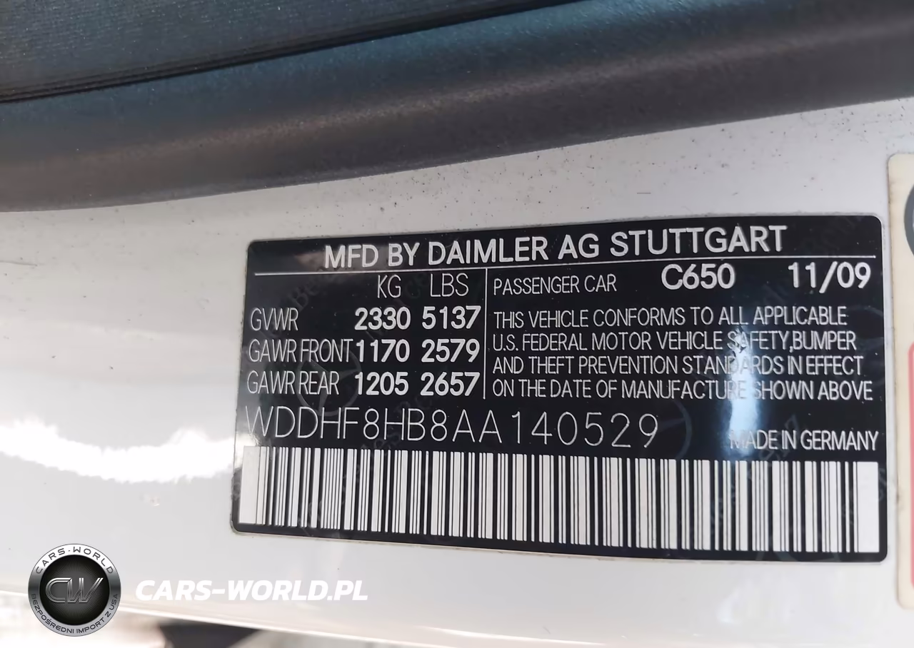 2010 Mercedes-Benz E 350 4Matic VIN:WDDHF8HB8AA140529 - 9