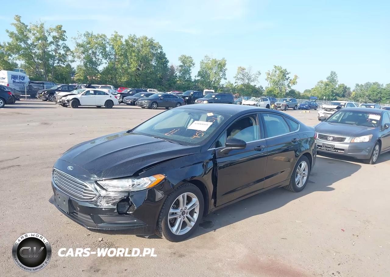 2018 Ford Fusion Se VIN:3FA6P0H74JR108104 - 2