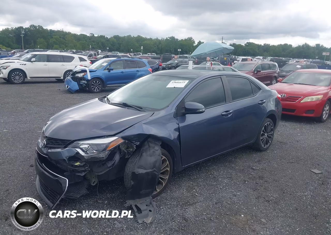 2016 Toyota Corolla S Plus VIN:5YFBURHE7GP396106 - 2
