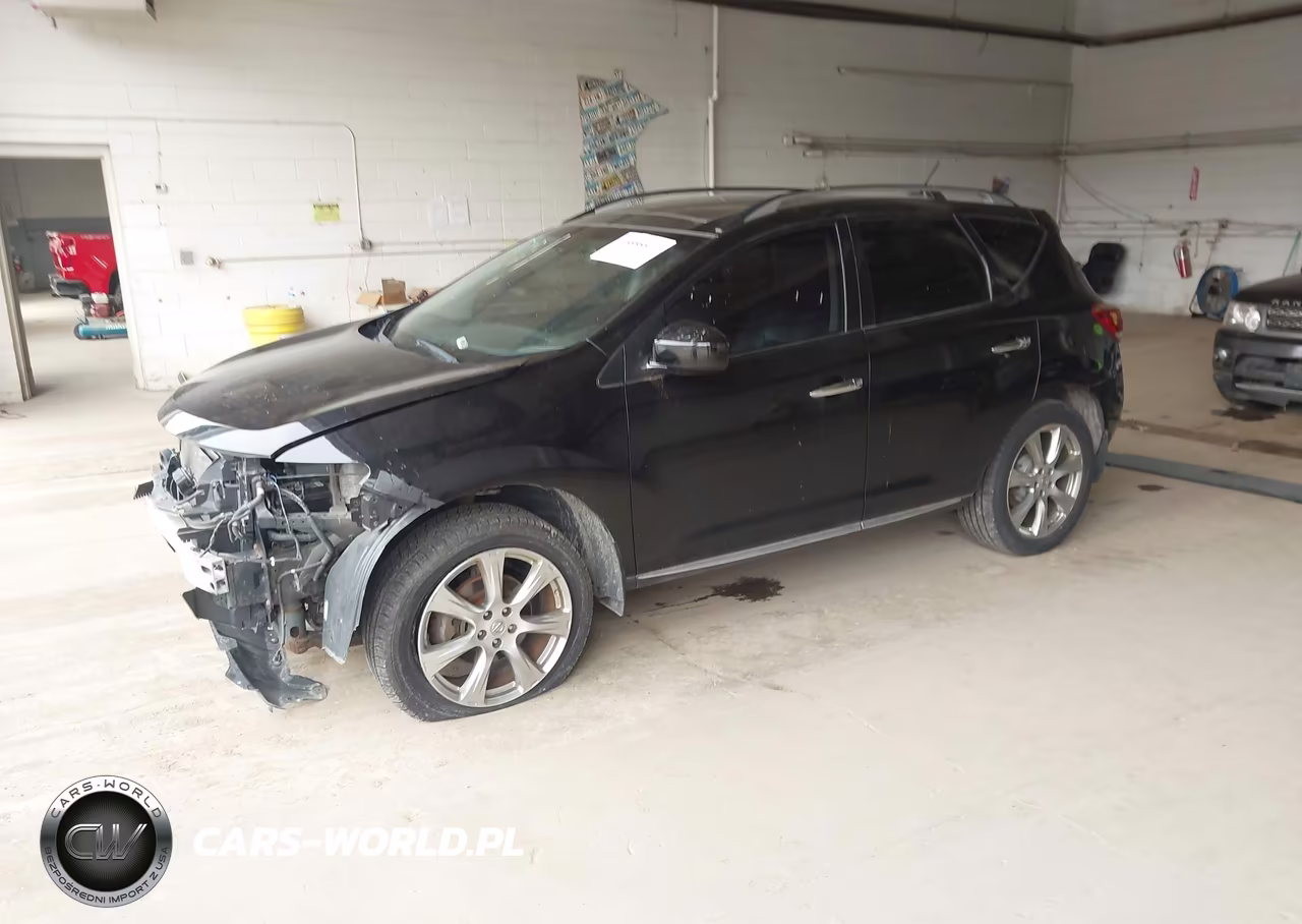 2012 Nissan Murano Le VIN:JN8AZ1MW6CW228959 - 2