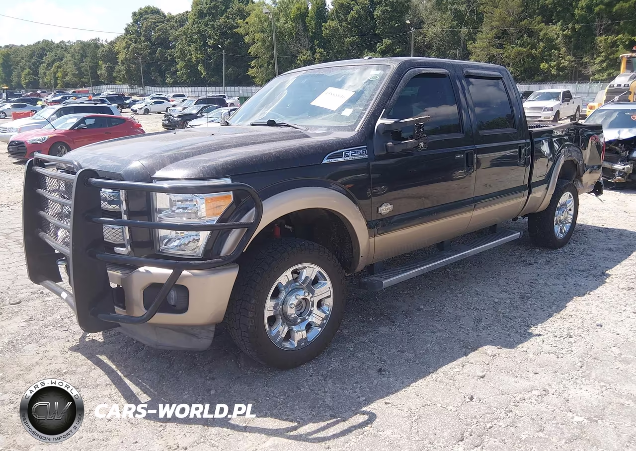 2013 Ford F-250 Lariat VIN:1FT7W2B67DEA43883 - 2