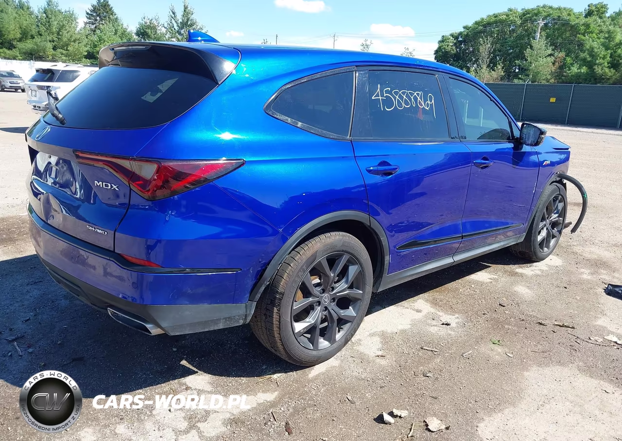 2022 Acura Mdx A-Spec Package VIN:5J8YE1H01NL005164 - 4