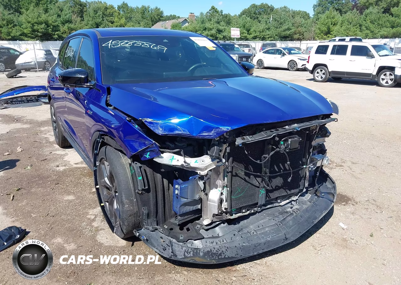 2022 Acura Mdx A-Spec Package VIN:5J8YE1H01NL005164 - 6