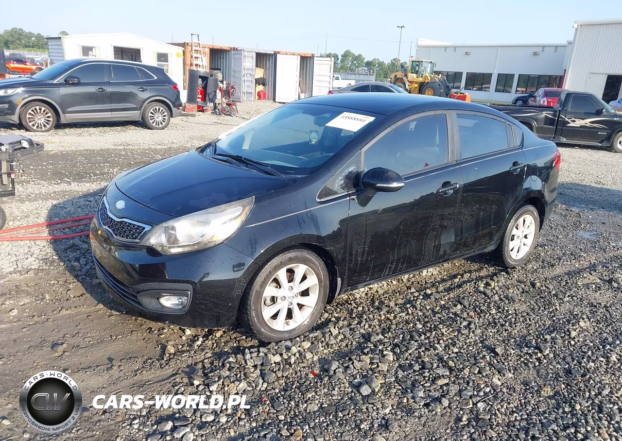 2013 Kia Rio Ex VIN:KNADN4A35D6242379 - 2