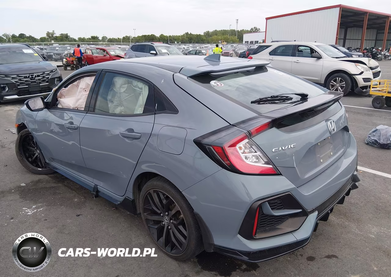 2021 Honda Civic Sport VIN:SHHFK7H42MU213851 - 3