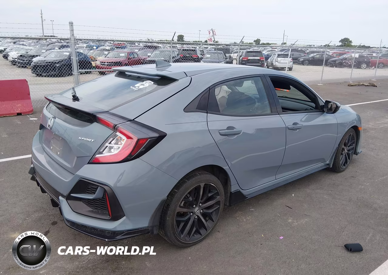 2021 Honda Civic Sport VIN:SHHFK7H42MU213851 - 4