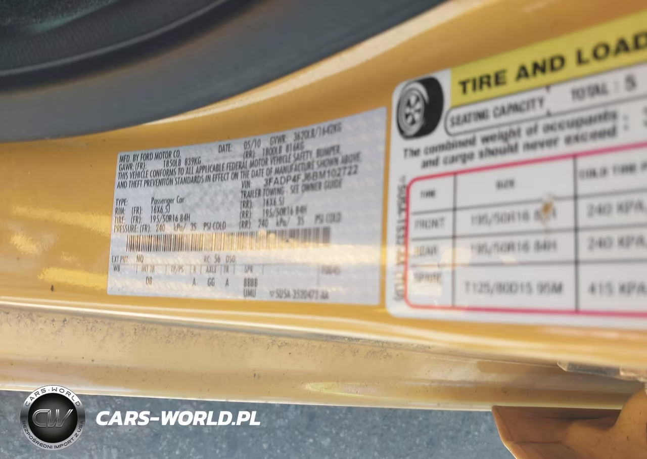 2011 Ford Fiesta Ses VIN:3FADP4FJ6BM102722 - 9