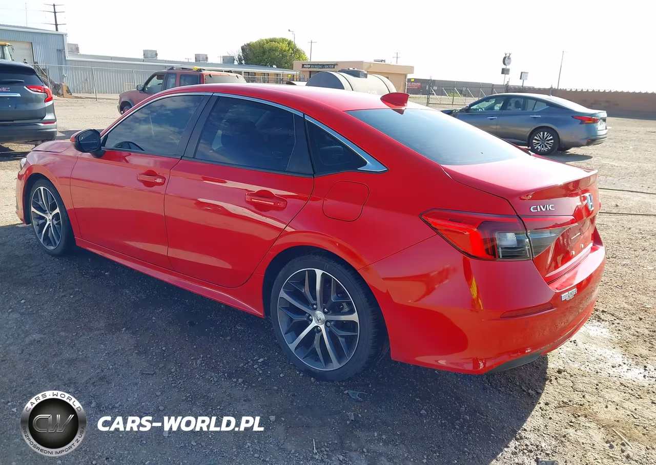 2022 Honda Civic Touring VIN:2HGFE1F99NH320154 - 3