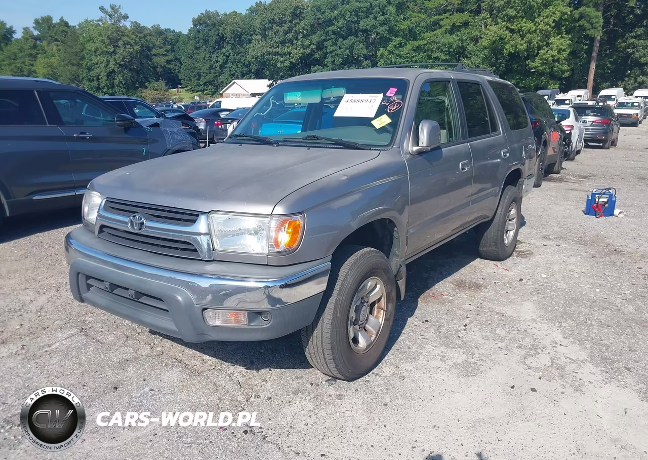 2002 Toyota 4Runner Sr5 V6 VIN:JT3GN86RX20227823 - 2