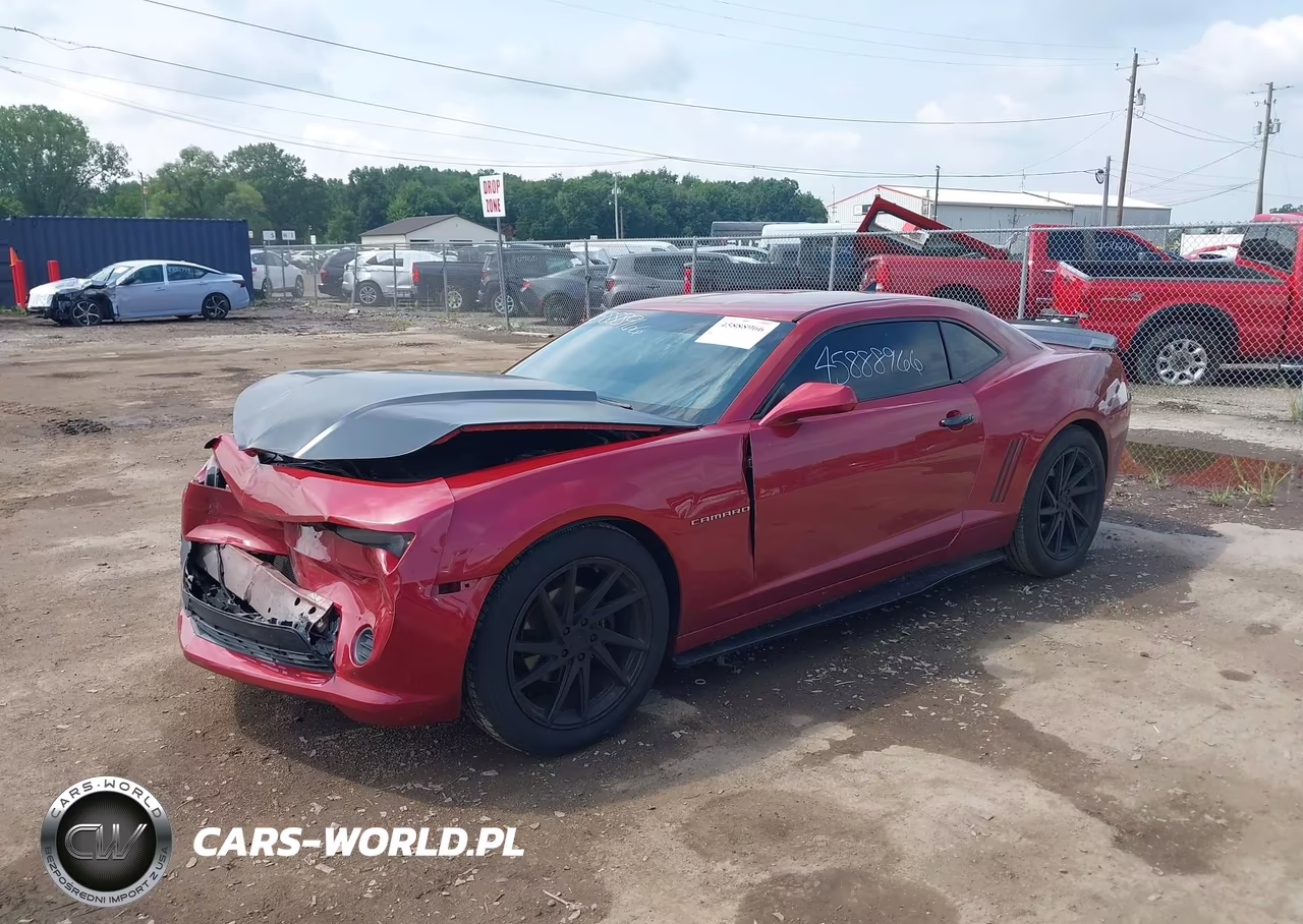2014 Chevrolet Camaro 2Ls VIN:2G1FA1E32E9297388 - 2