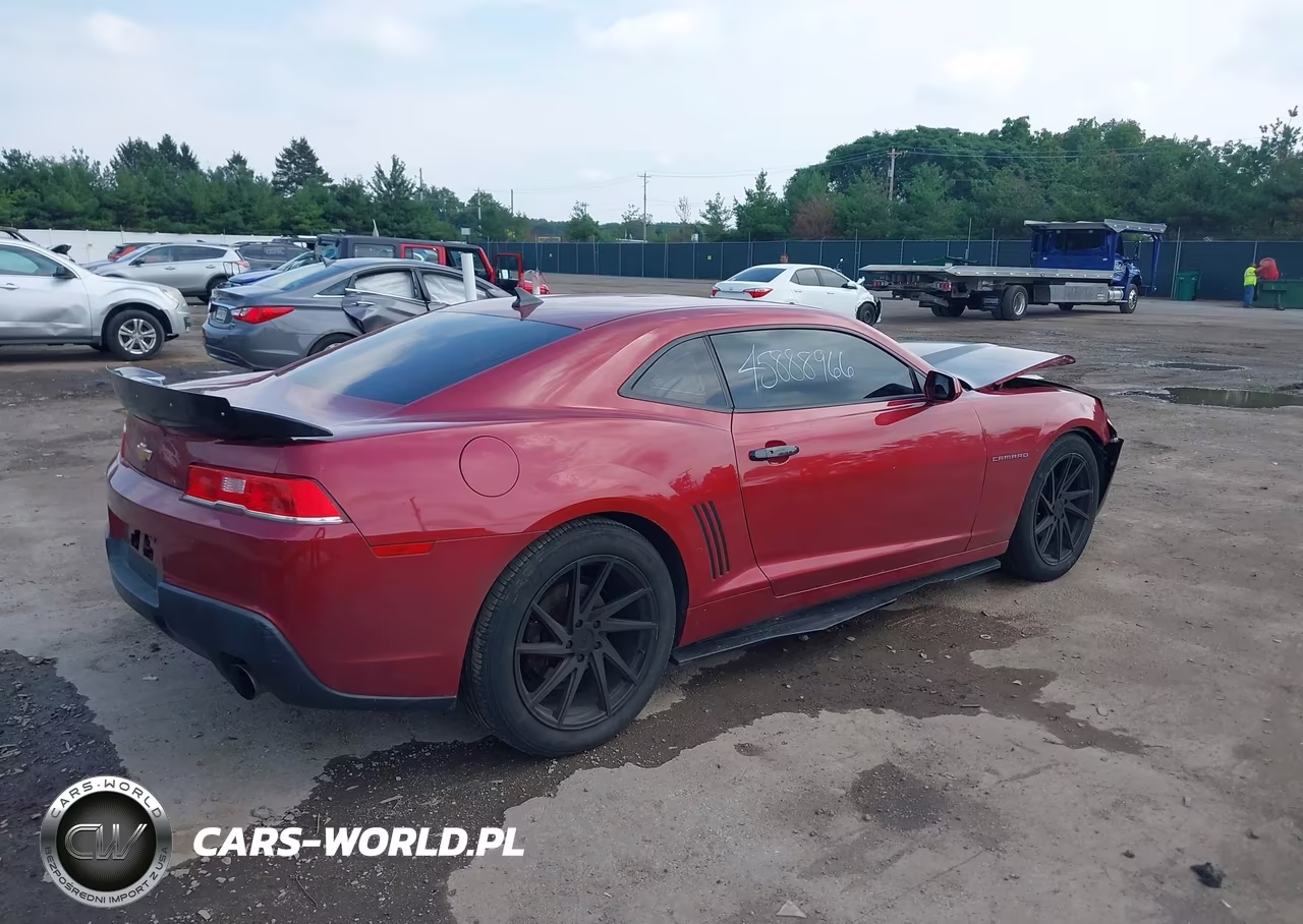 2014 Chevrolet Camaro 2Ls VIN:2G1FA1E32E9297388 - 4