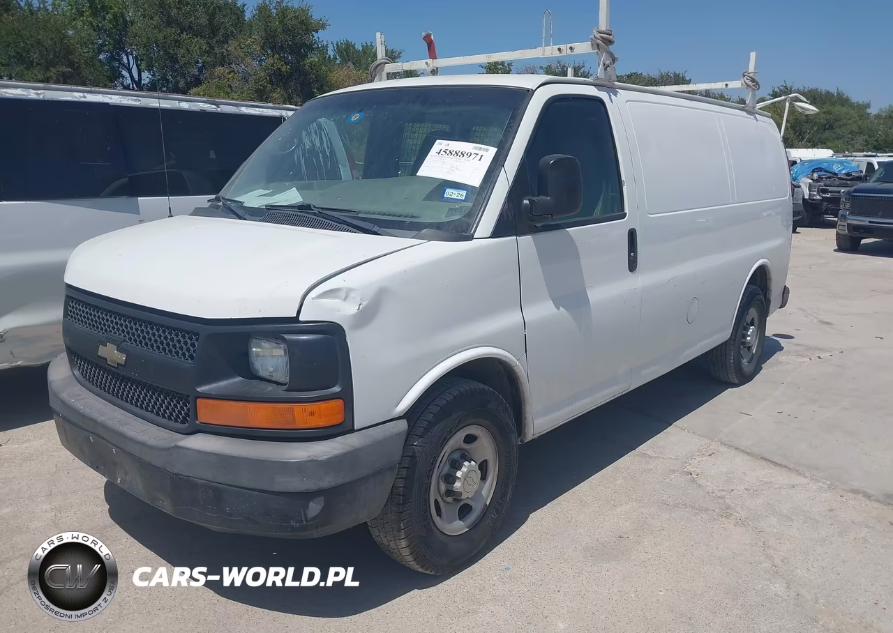 2012 Chevrolet Express 2500 Work Van VIN:1GCWGFBA6C1165404 - 2