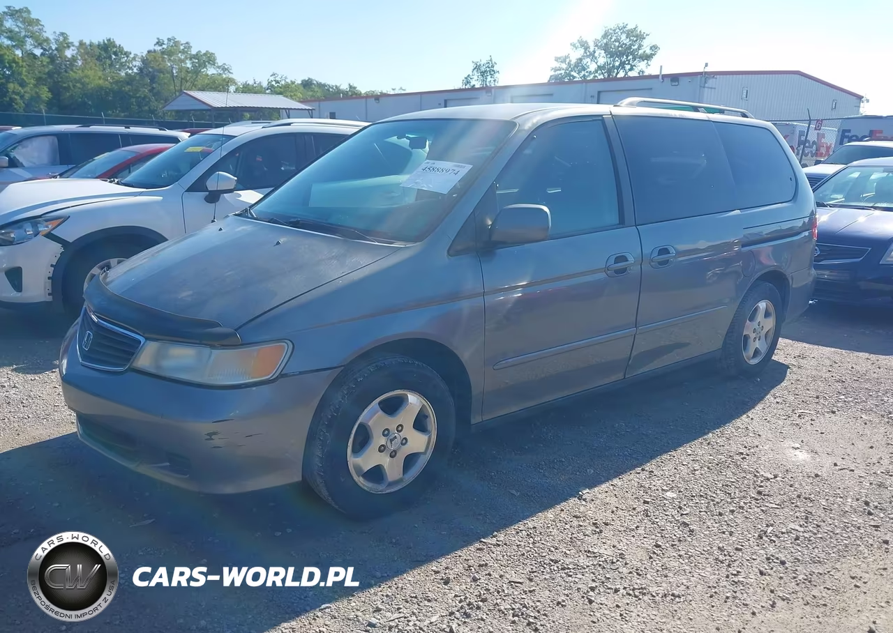 2001 Honda Odyssey Ex VIN:2HKRL18621H561480 - 2