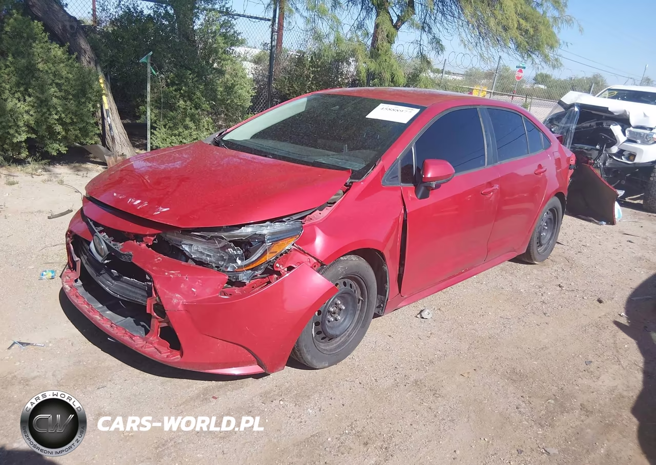 2021 Toyota Corolla Le VIN:5YFEPMAE9MP232790 - 2