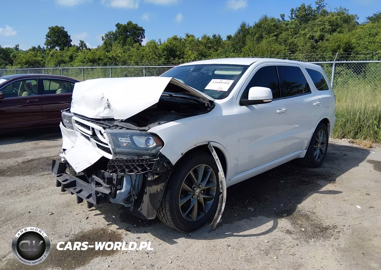 2017 Dodge Durango Gt Rwd VIN:1C4RDHDG8HC796637 - 2
