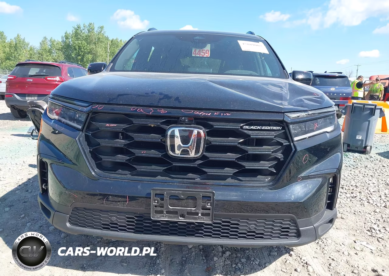 2025 Honda Pilot Black Edition VIN:5FNYG1H93SB099571 - 12