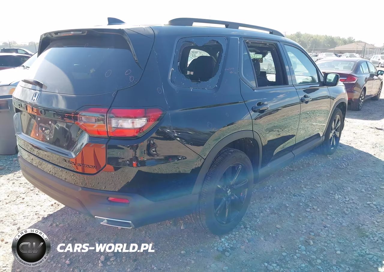 2025 Honda Pilot Black Edition VIN:5FNYG1H93SB099571 - 4