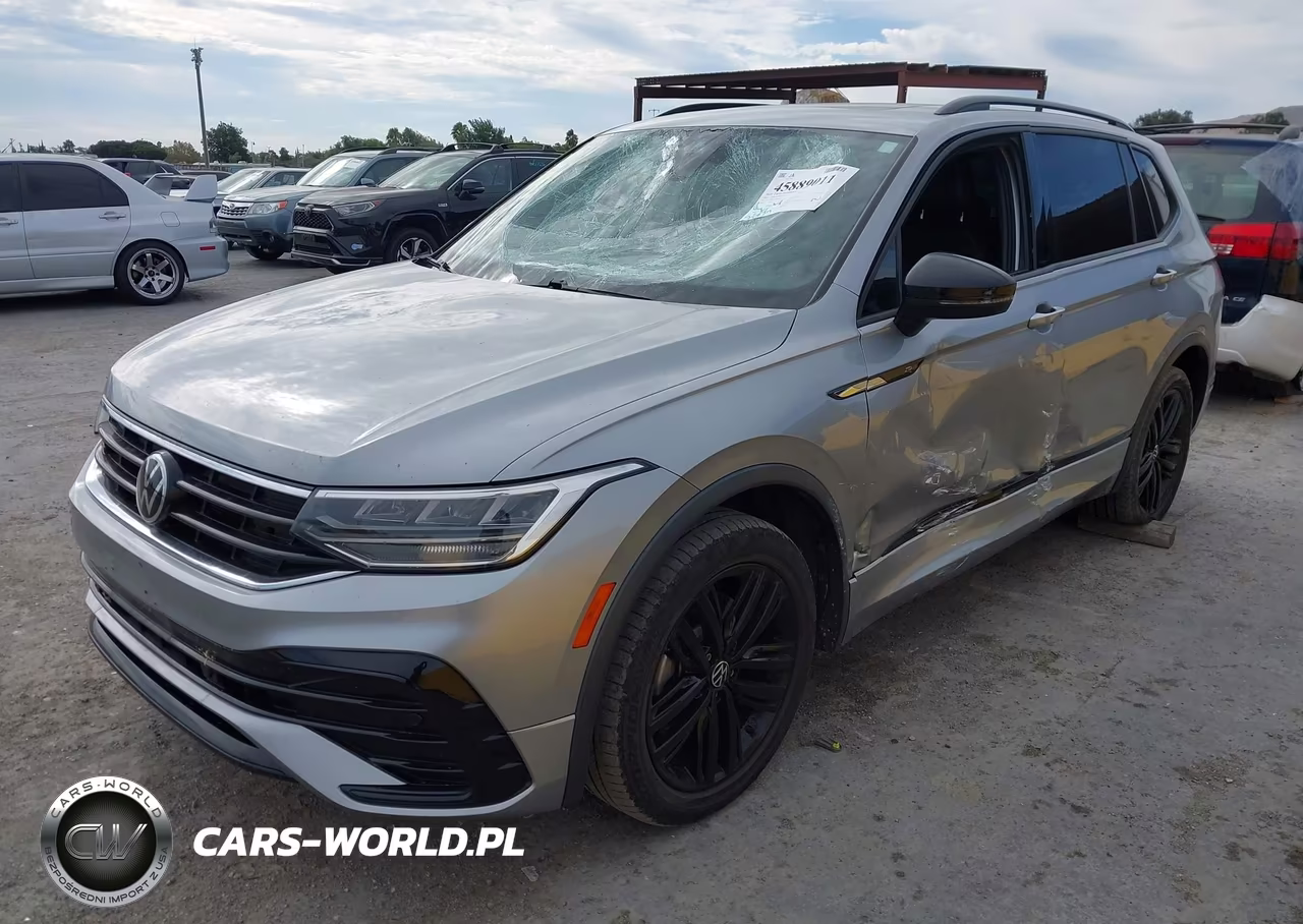 2022 Volkswagen Tiguan 2.0T Se R-Line Black VIN:3VVCB7AX6NM099716 - 2