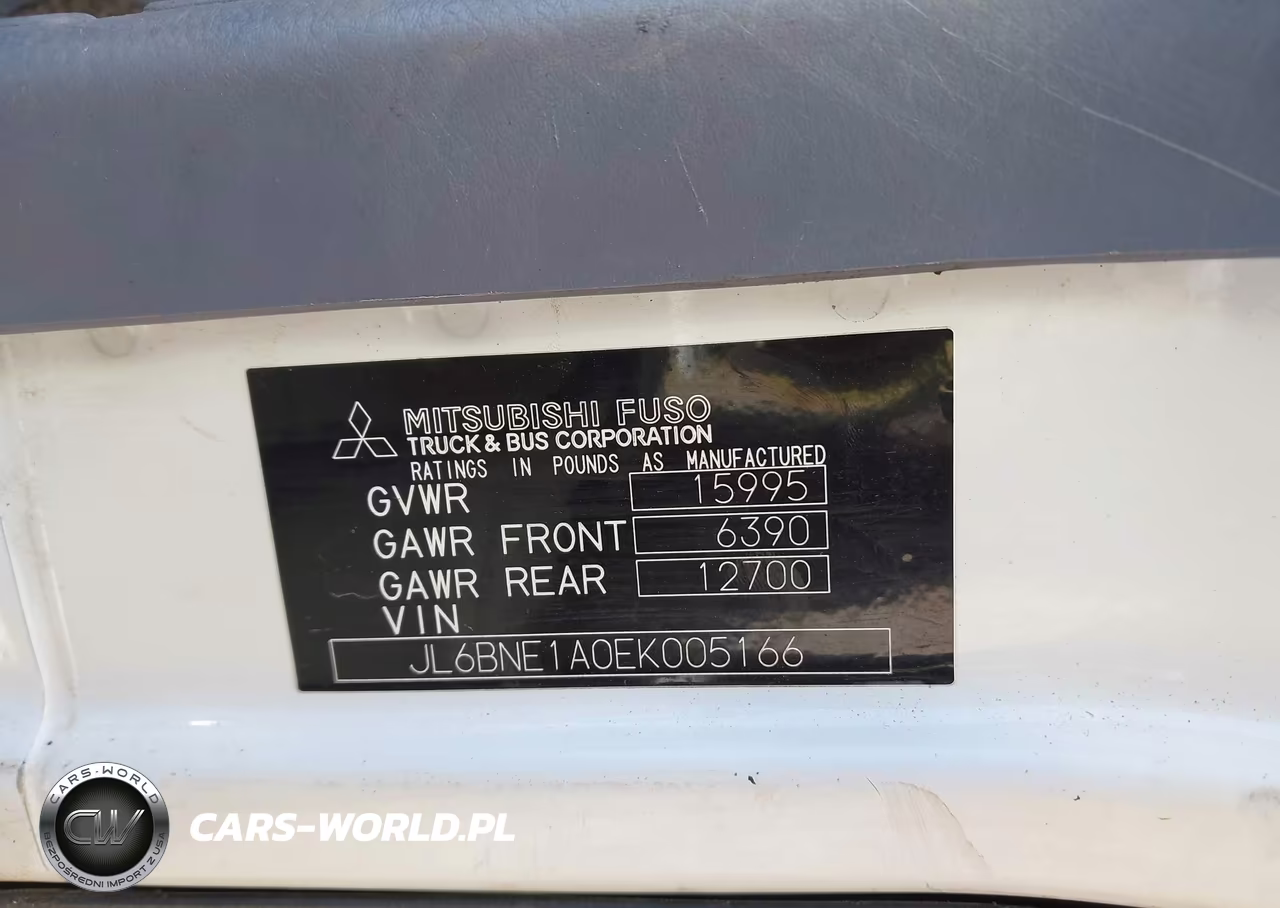 2014 Mitsubishi Fuso Truck Fe Fec72S VIN:JL6BNE1A0EK005166 - 8