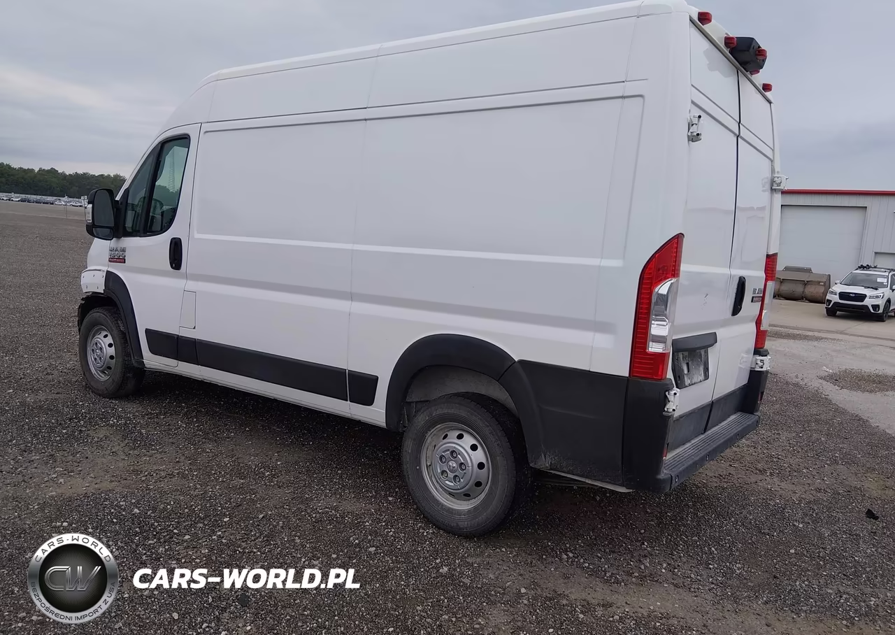 2021 Ram Promaster 1500 High Roof 136 Wb VIN:3C6LRVBG8ME539951 - 3