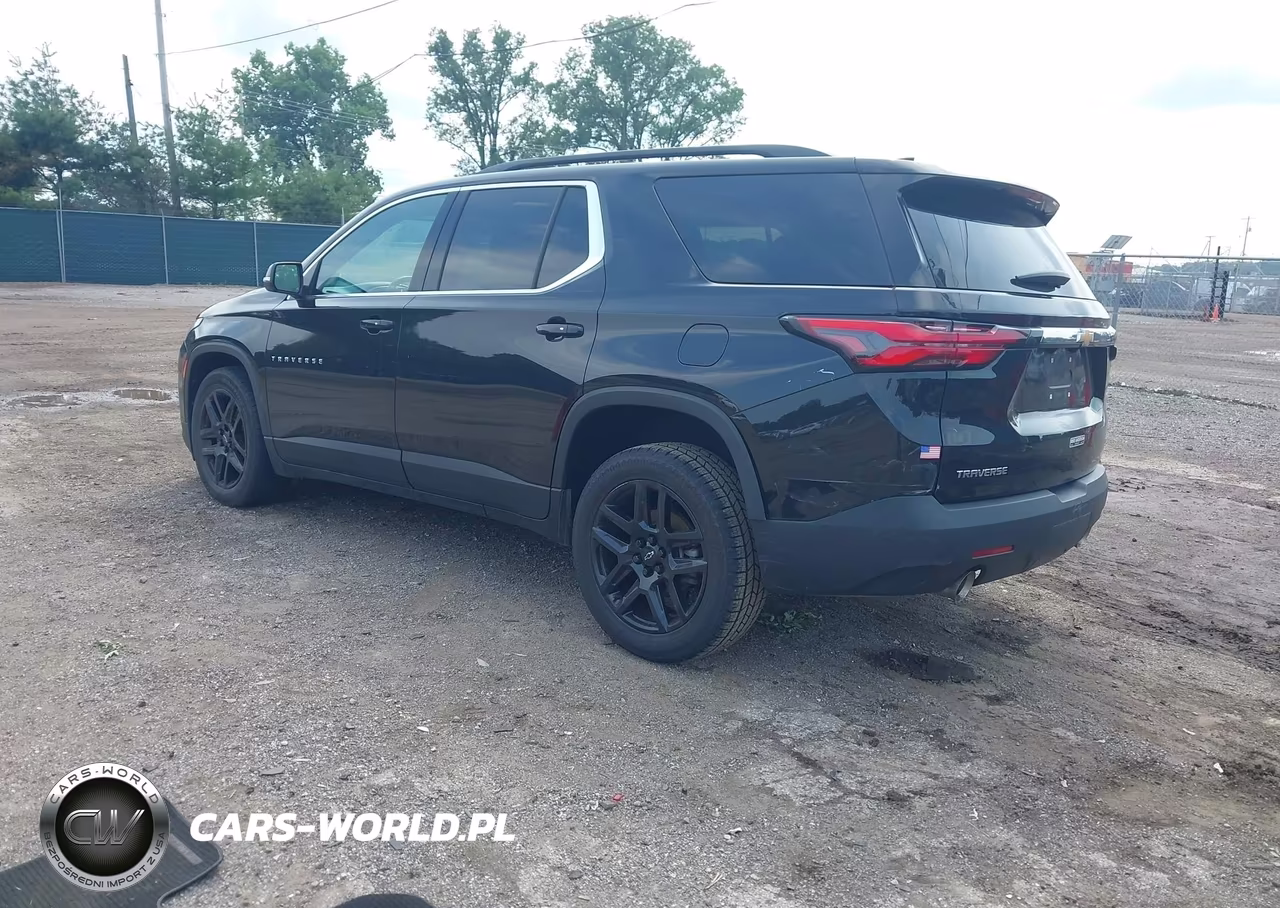 2023 Chevrolet Traverse Fwd Lt Cloth VIN:1GNERGKW6PJ173538 - 3