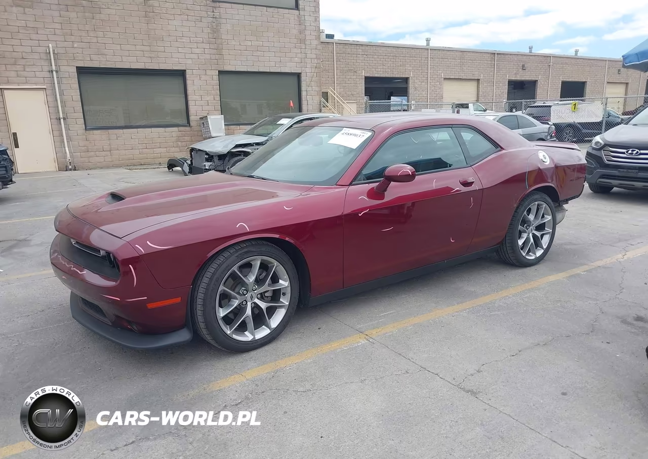 2021 Dodge Challenger Gt VIN:2C3CDZJG3MH677163 - 2