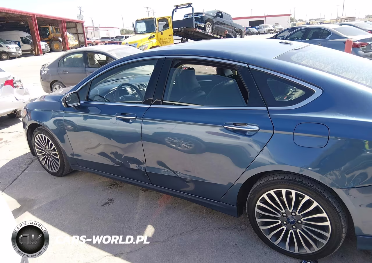 2018 Ford Fusion Titanium VIN:3FA6P0D99JR225944 - 14