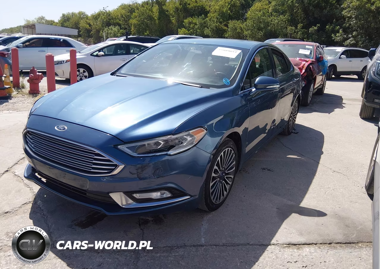 2018 Ford Fusion Titanium VIN:3FA6P0D99JR225944 - 2