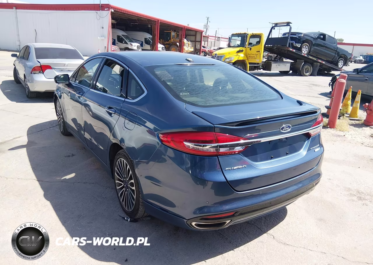 2018 Ford Fusion Titanium VIN:3FA6P0D99JR225944 - 3
