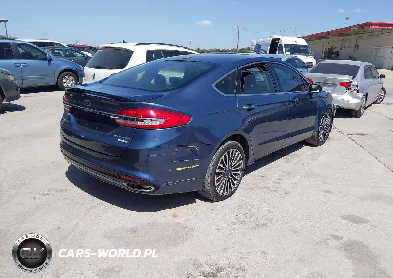 2018 Ford Fusion Titanium VIN:3FA6P0D99JR225944 - 4