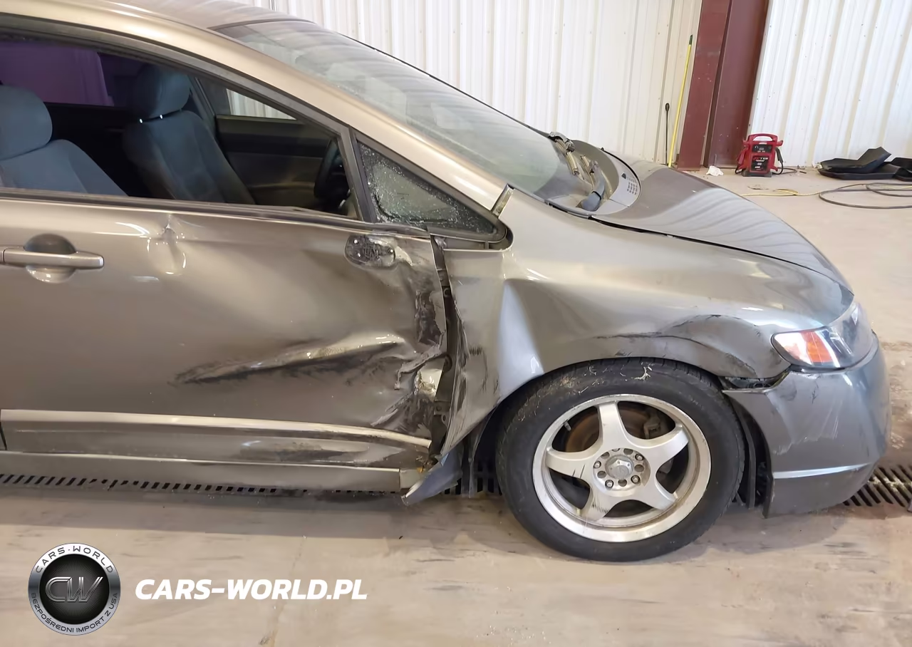 2007 Honda Civic Lx VIN:1HGFA16557L020853 - 6