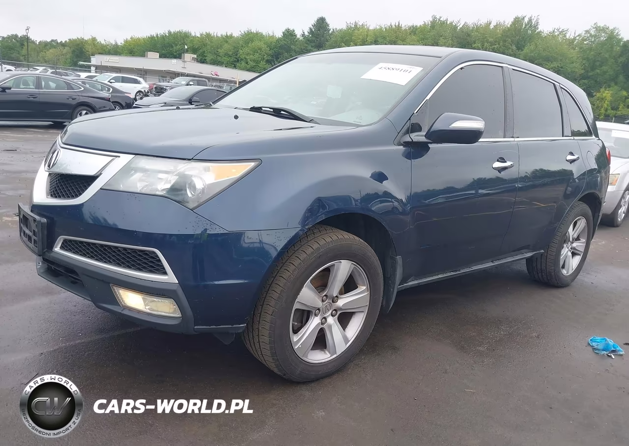 2012 Acura Mdx Technology Package VIN:2HNYD2H39CH539678 - 2