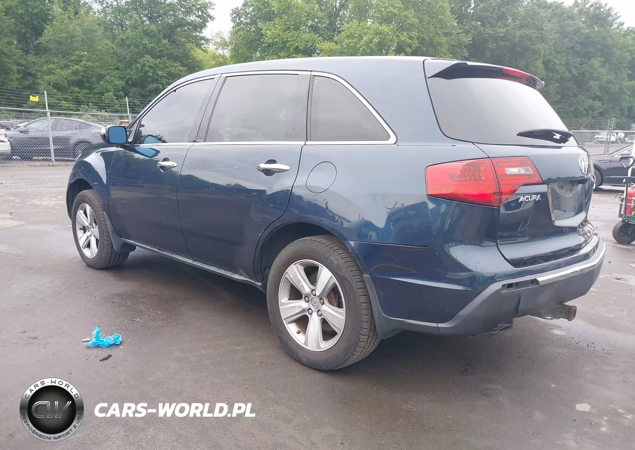 2012 Acura Mdx Technology Package VIN:2HNYD2H39CH539678 - 3